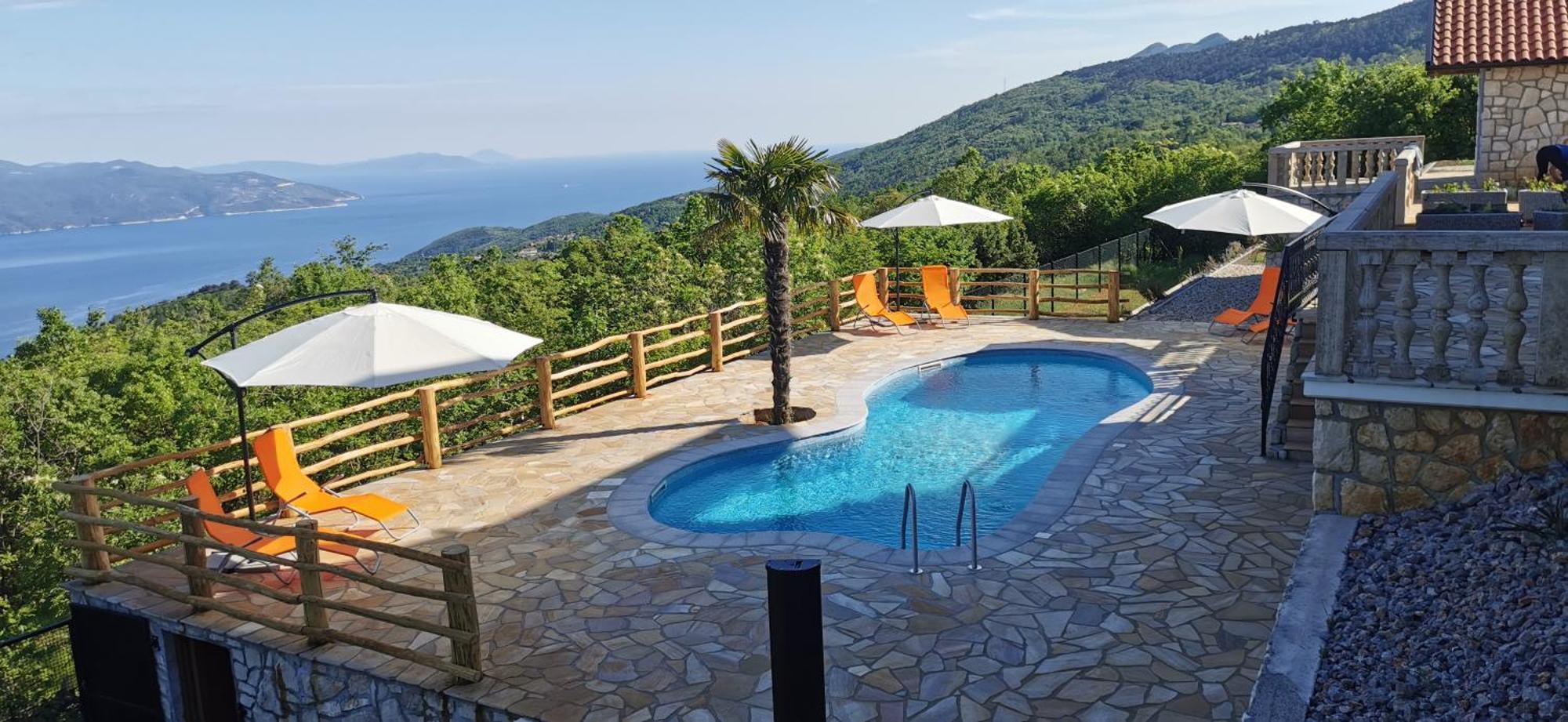 Villa Bora Moscenicka Draga Bed&Breakfast 모슈체니체 외부 사진
